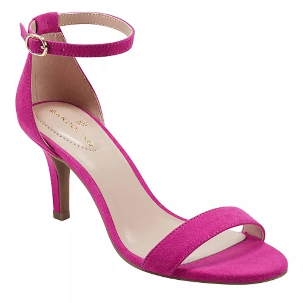 Bandolino Fuchsia Ankle Strap Heels